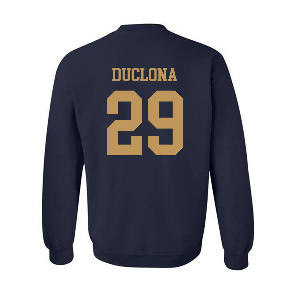 Georgia Tech - NCAA Football : Jonas Duclona - Classic Shersey Crewneck Sweatshirt-1