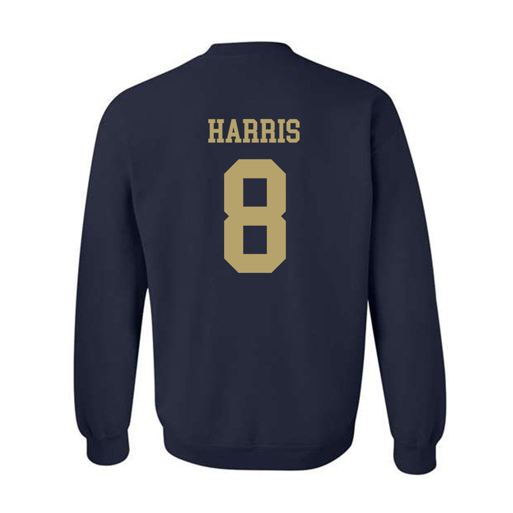 Georgia Tech - NCAA Football : Gavin Harris - Classic Shersey Crewneck Sweatshirt-1