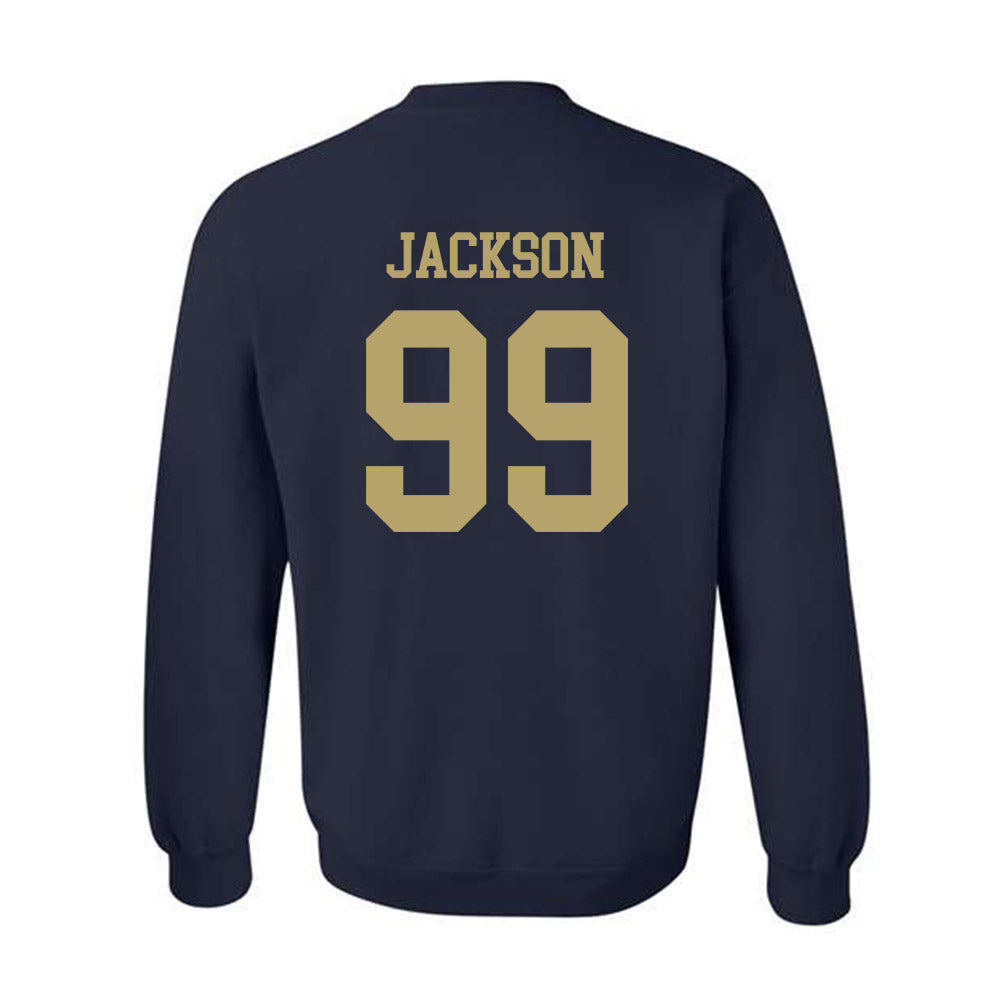 Georgia Tech - NCAA Football : Vincent Jackson - Classic Shersey Crewneck Sweatshirt-1
