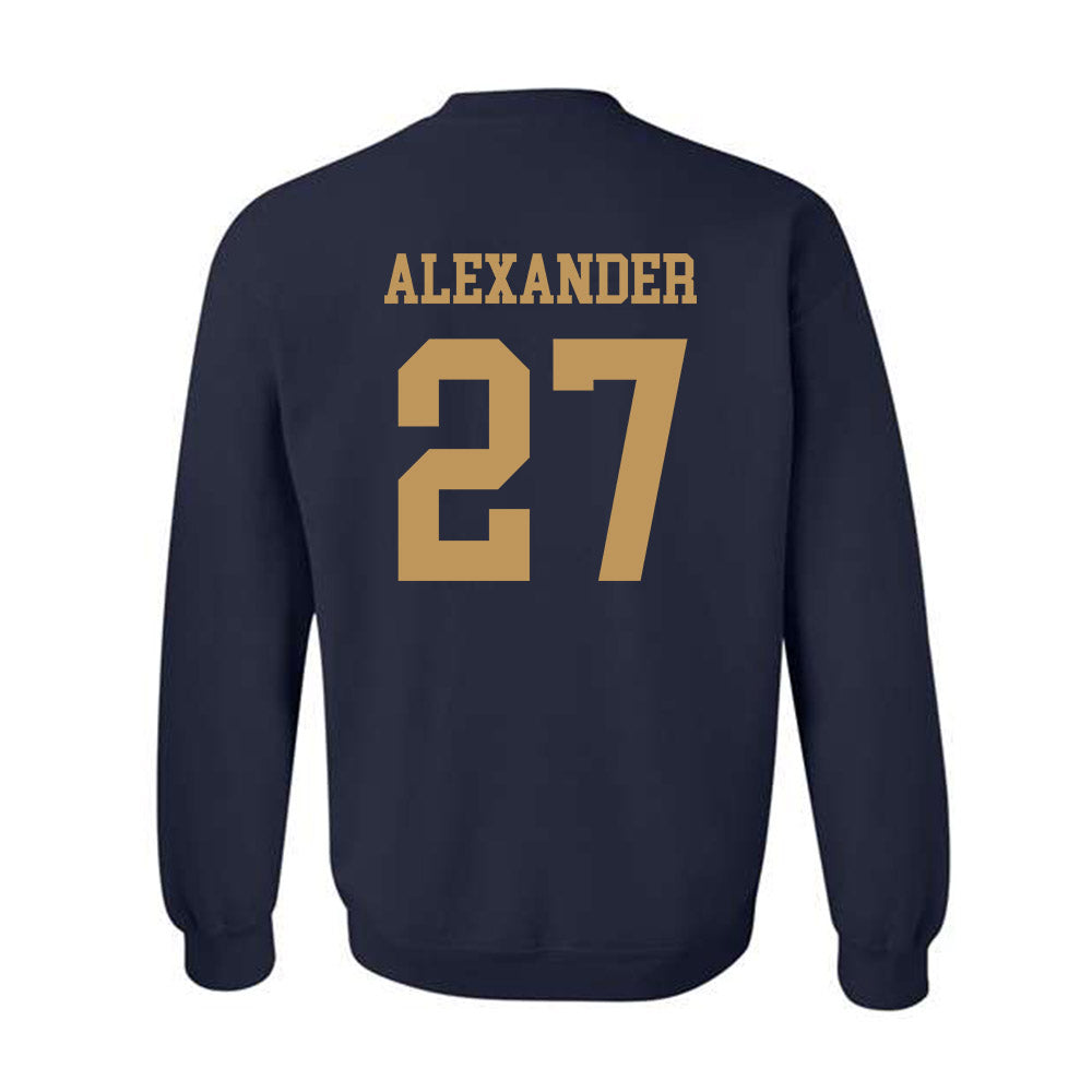Georgia Tech - NCAA Football : Chad Alexander - Classic Shersey Crewneck Sweatshirt-1