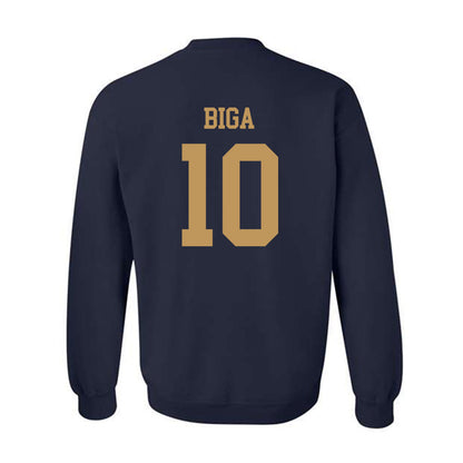 Georgia Tech - NCAA Baseball : James Biga - Classic Shersey Crewneck Sweatshirt-1