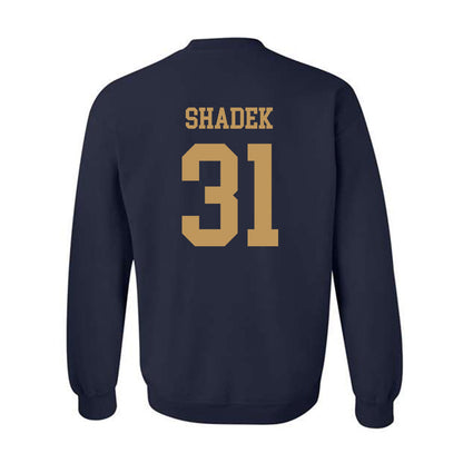 Georgia Tech - NCAA Baseball : Justin Shadek - Classic Shersey Crewneck Sweatshirt-1