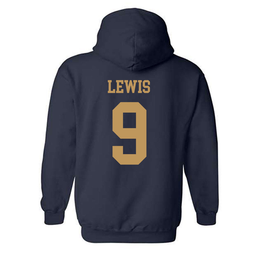 Georgia Tech - NCAA Baseball : Coleman Lewis - Classic Shersey Hooded Sweatshirt-1