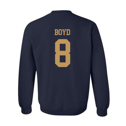 Georgia Tech - NCAA Football : Jordan Boyd - Classic Shersey Crewneck Sweatshirt-1