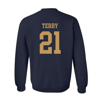 Georgia Tech - NCAA Football : Jaedyn Terry - Classic Shersey Crewneck Sweatshirt-1