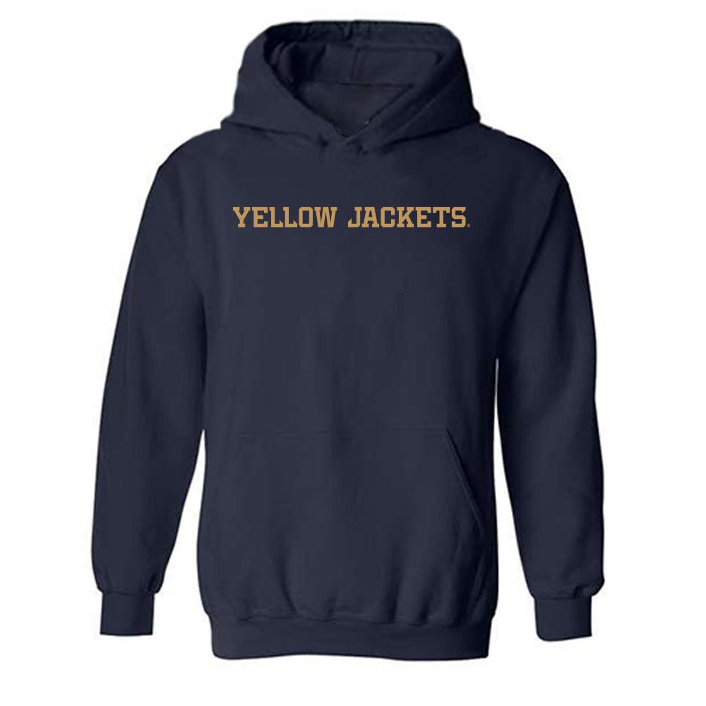 Georgia Tech - NCAA Football : Cal Keeler - Classic Shersey Hooded Sweatshirt-0