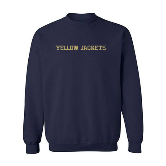 Georgia Tech - NCAA Football : Traeviss Stevenson - Classic Shersey Crewneck Sweatshirt-0