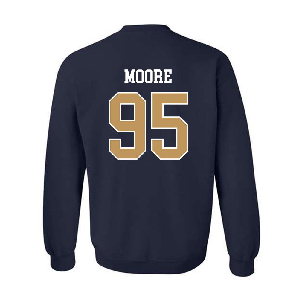 Georgia Tech - NCAA Football : Jason Moore - Classic Shersey Crewneck Sweatshirt-1