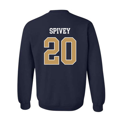 Georgia Tech - NCAA Baseball : Caden Spivey - Classic Shersey Crewneck Sweatshirt-1