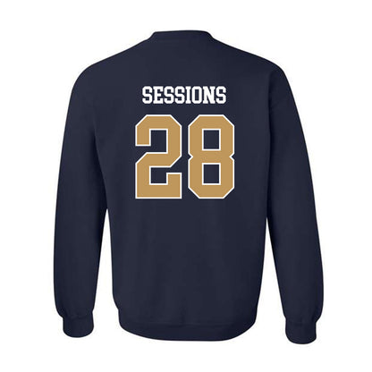 Georgia Tech - NCAA Football : Elgin Sessions - Classic Shersey Crewneck Sweatshirt-1