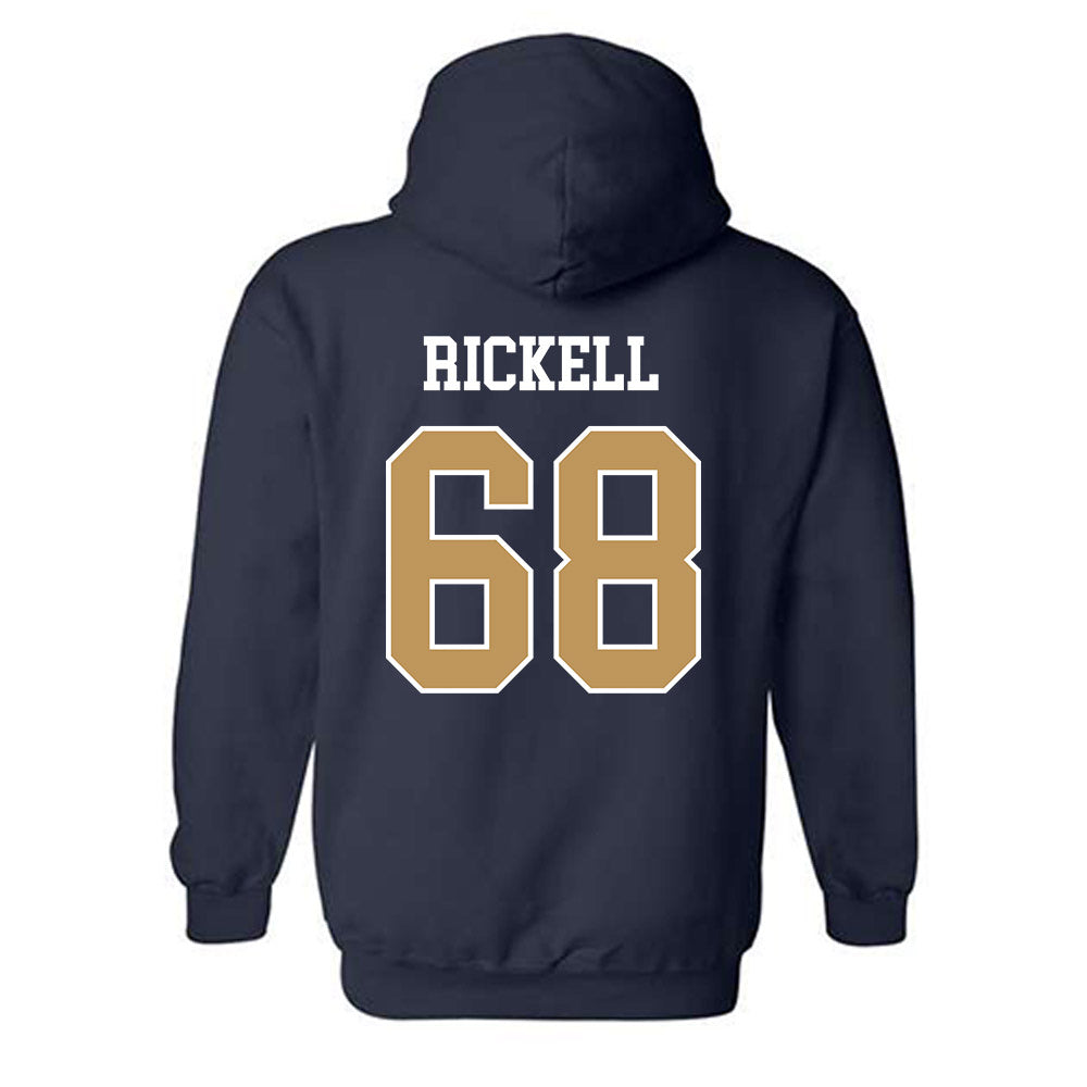 Georgia Tech - NCAA Football : Eli Rickell - Classic Shersey Hooded Sweatshirt-1