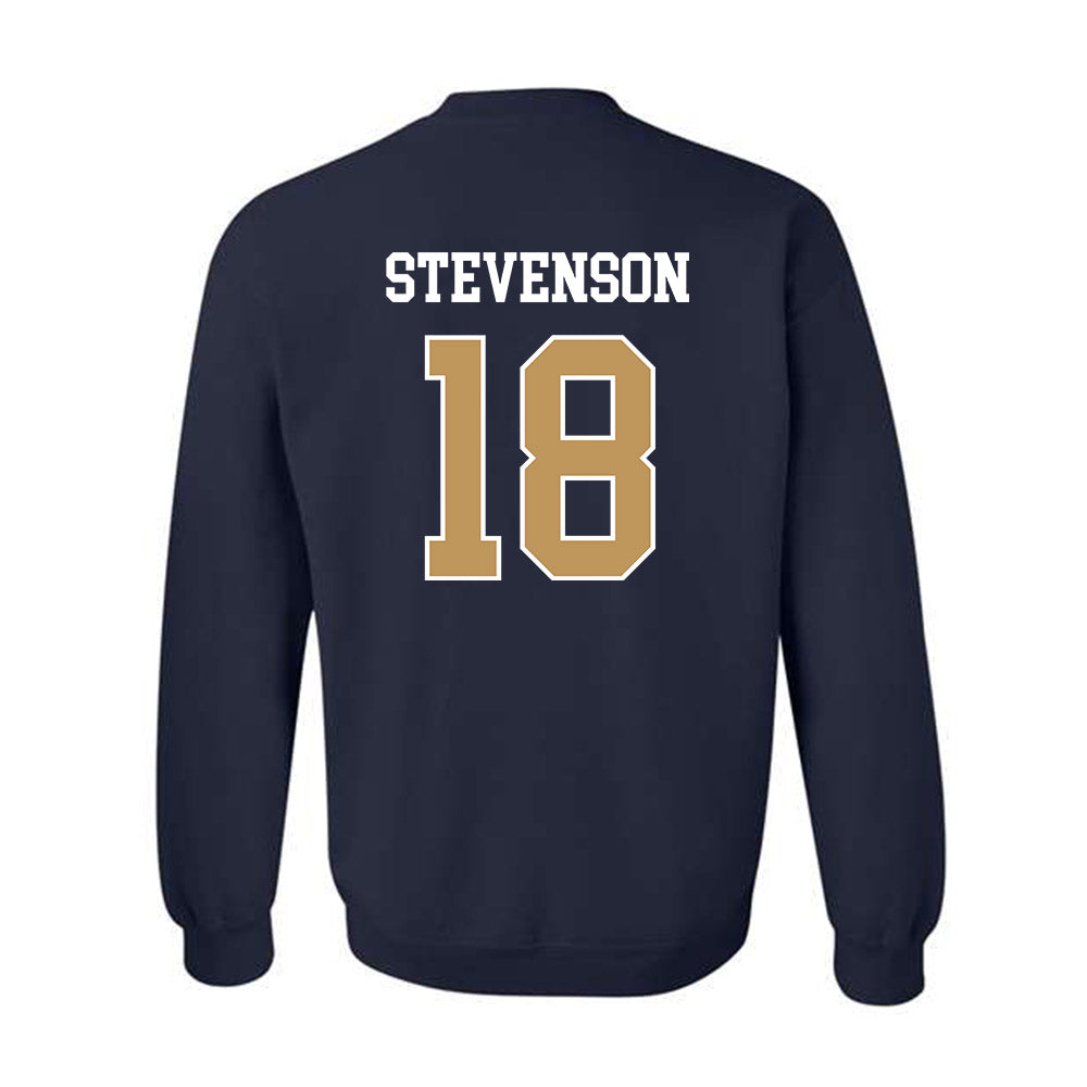 Georgia Tech - NCAA Football : Troy Stevenson - Classic Shersey Crewneck Sweatshirt-1