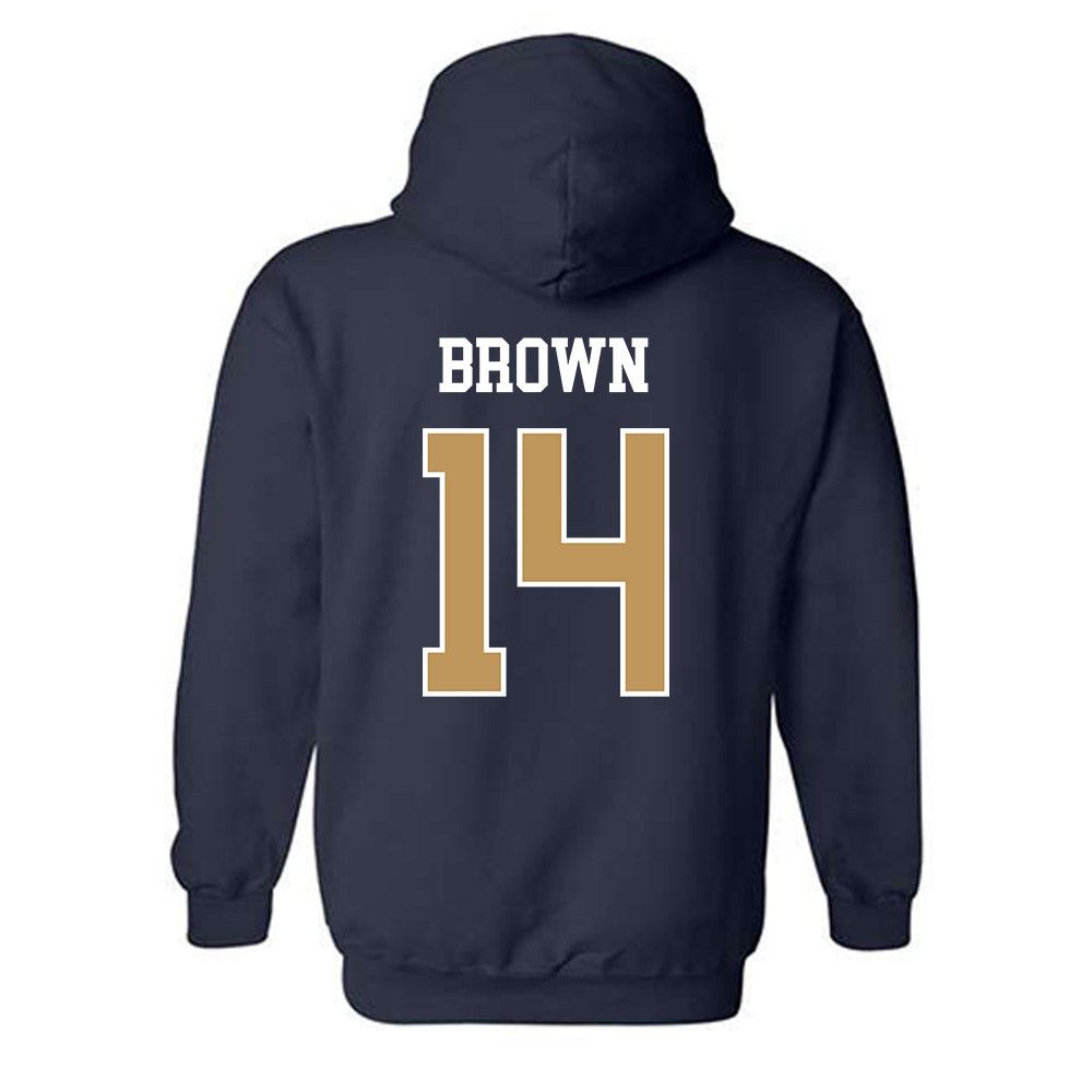 Georgia Tech - NCAA Baseball : Cade Brown - Classic Shersey Hooded Sweatshirt-1