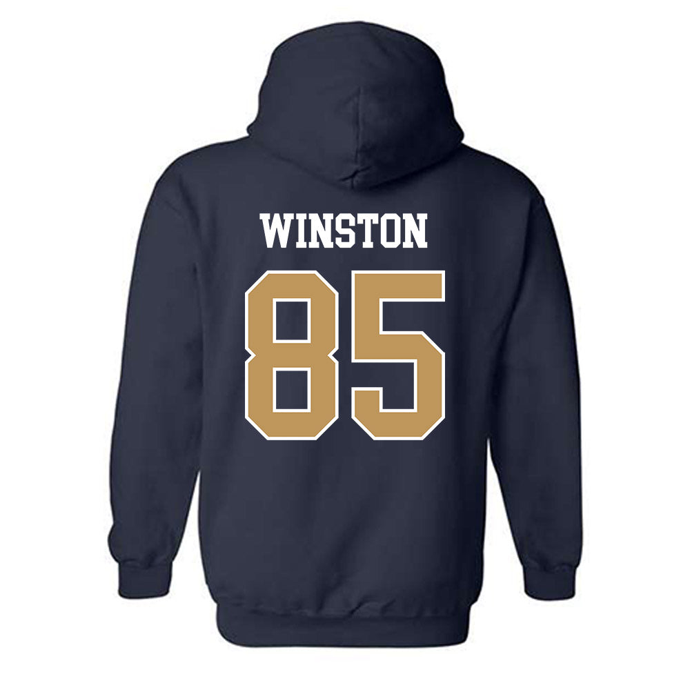 Georgia Tech - NCAA Football : Jj Winston - Classic Shersey Hooded Sweatshirt-1