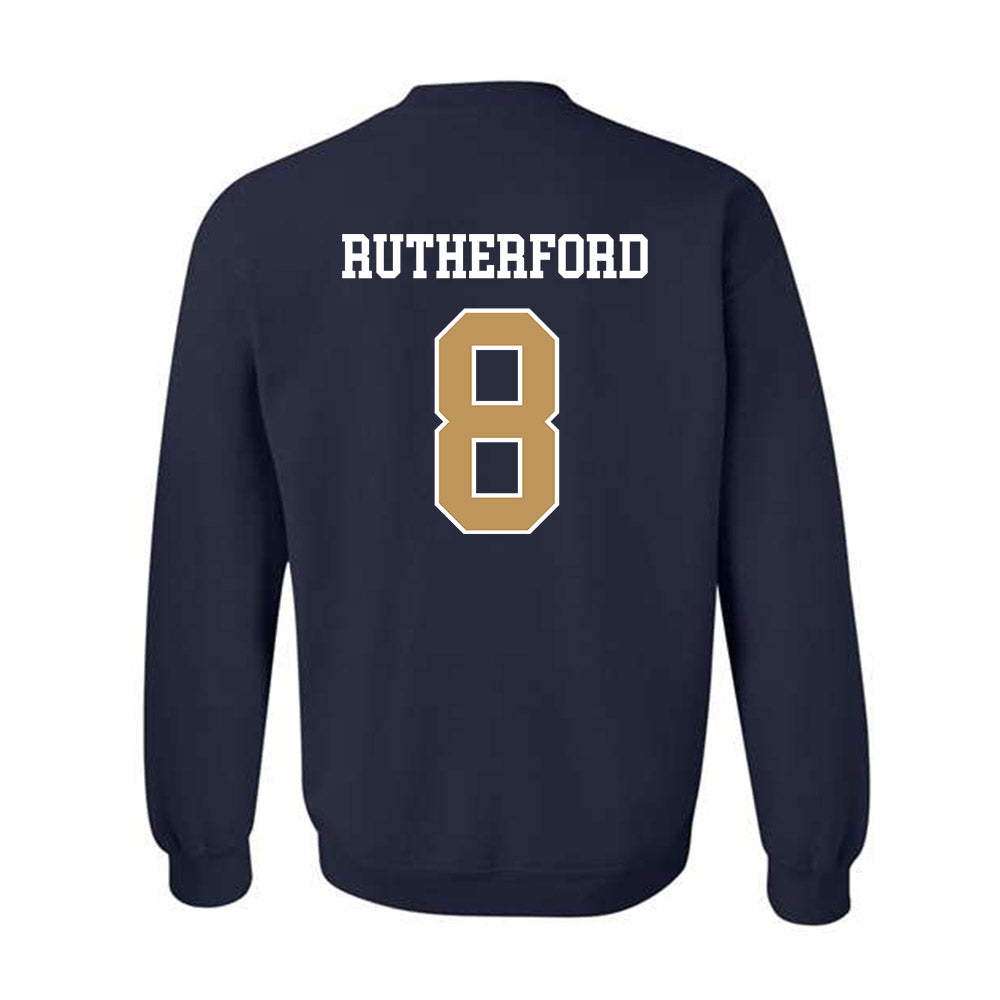 Georgia Tech - NCAA Football : Malik Rutherford - Classic Shersey Crewneck Sweatshirt-1
