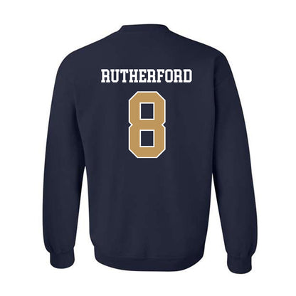 Georgia Tech - NCAA Football : Malik Rutherford - Classic Shersey Crewneck Sweatshirt-1