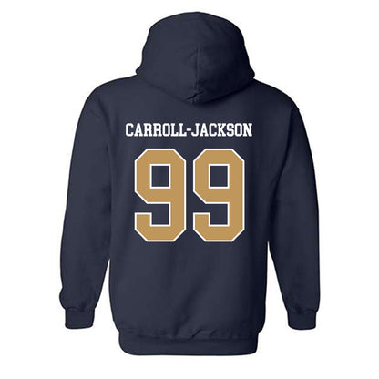 Georgia Tech - NCAA Football : Vincent Carroll-Jackson - Classic Shersey Hooded Sweatshirt-1