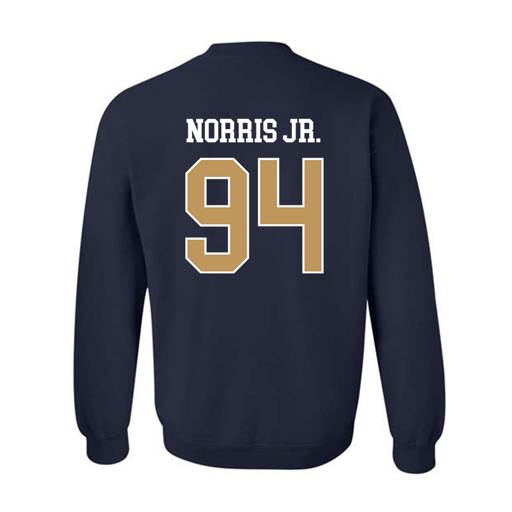 Georgia Tech - NCAA Football : Derry Norris Jr. - Classic Shersey Crewneck Sweatshirt-1