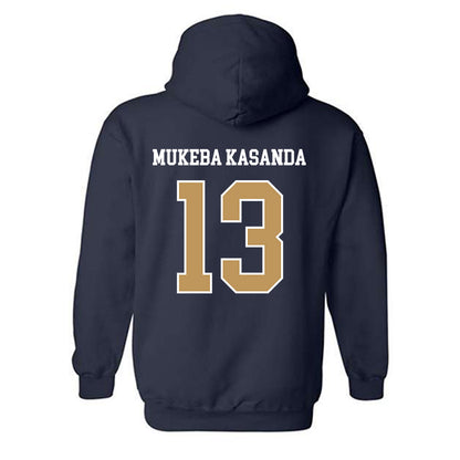 Georgia Tech - NCAA Women's Basketball : Deborah Mukeba Kasanda - Classic Shersey Hooded Sweatshirt-1