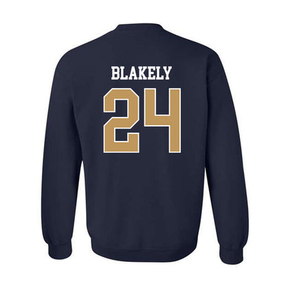 Georgia Tech - NCAA Baseball : Jackson Blakely - Classic Shersey Crewneck Sweatshirt-1