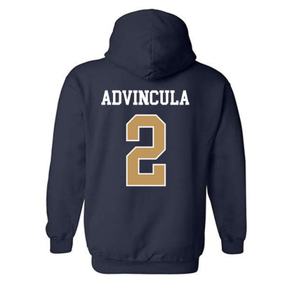 Georgia Tech - NCAA Baseball : Jarren Advincula - Classic Shersey Hooded Sweatshirt-1