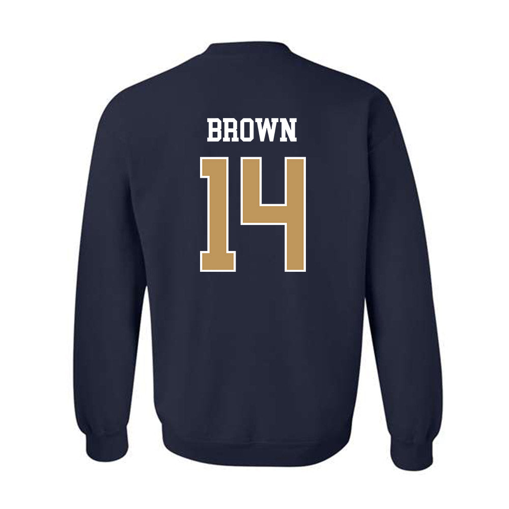 Georgia Tech - NCAA Baseball : Cade Brown - Classic Shersey Crewneck Sweatshirt-1