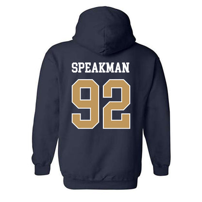 Georgia Tech - NCAA Football : Christian Speakman - Classic Shersey Hooded Sweatshirt-1