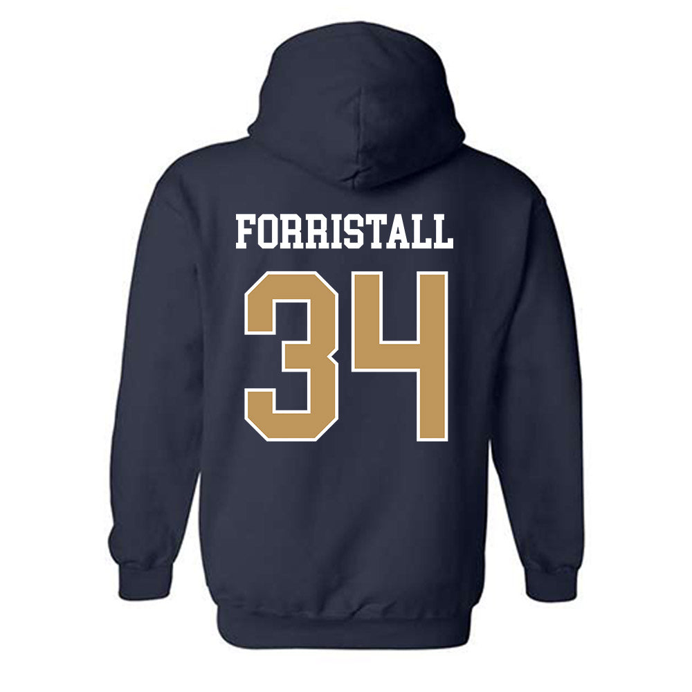 Georgia Tech - NCAA Football : Myles Forristall - Classic Shersey Hooded Sweatshirt-1