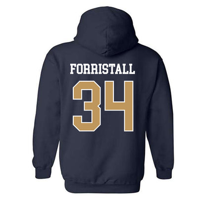 Georgia Tech - NCAA Football : Myles Forristall - Classic Shersey Hooded Sweatshirt-1