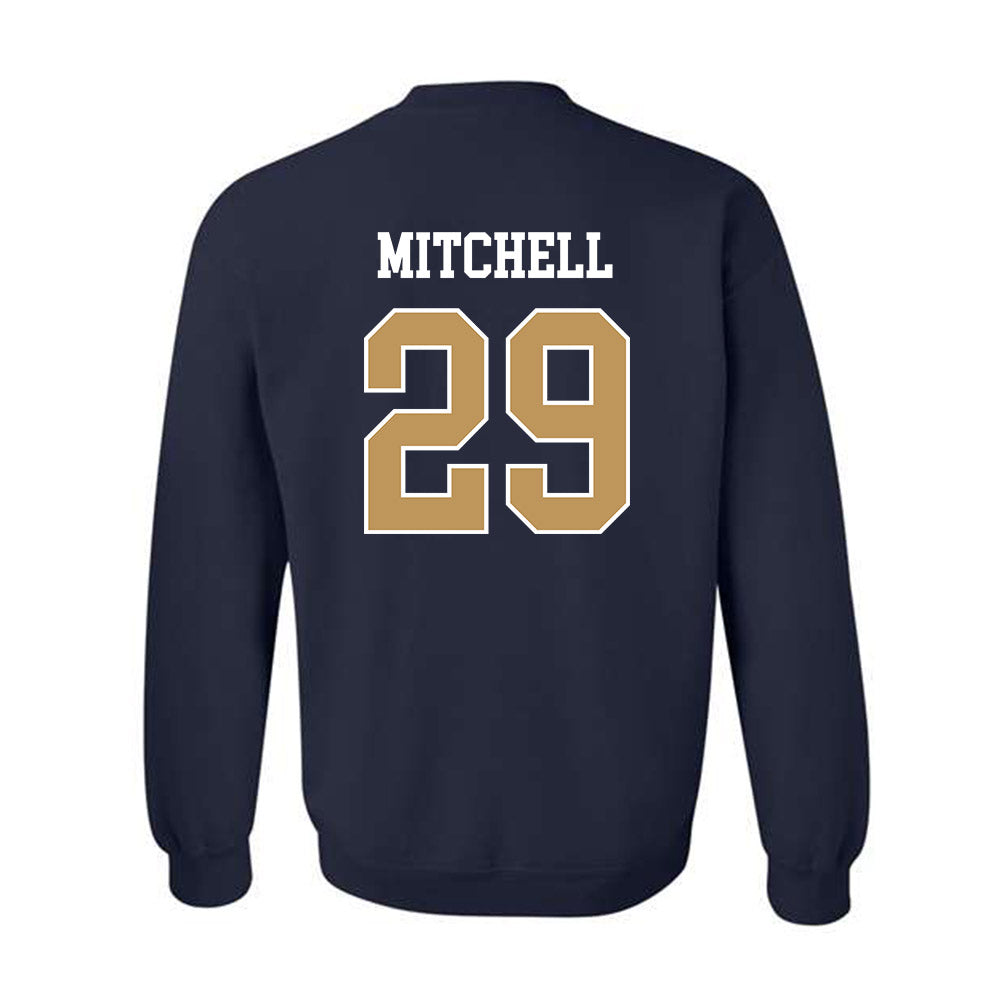 Georgia Tech - NCAA Football : Jon Mitchell - Classic Shersey Crewneck Sweatshirt-1
