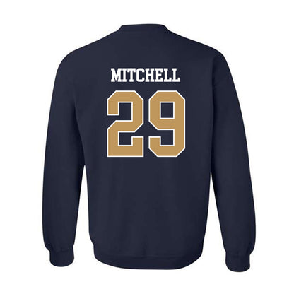 Georgia Tech - NCAA Football : Jon Mitchell - Classic Shersey Crewneck Sweatshirt-1