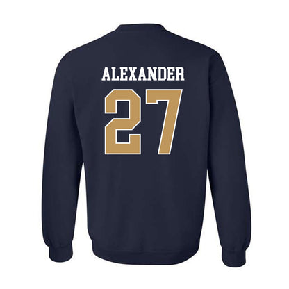 Georgia Tech - NCAA Football : Chad Alexander - Classic Shersey Crewneck Sweatshirt-1