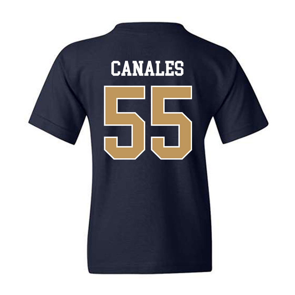 Georgia Tech - NCAA Football : Xavier Canales - Classic Shersey Youth T-Shirt-1