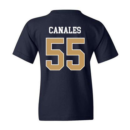 Georgia Tech - NCAA Football : Xavier Canales - Classic Shersey Youth T-Shirt-1