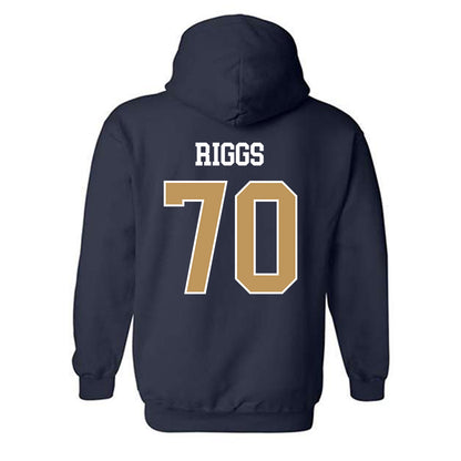 Georgia Tech - NCAA Football : Jameson Riggs - Classic Shersey Hooded Sweatshirt-1