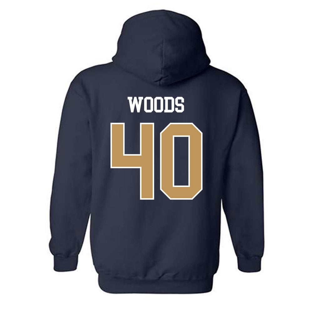 Georgia Tech - NCAA Football : Jordan Woods - Classic Shersey Hooded Sweatshirt-1