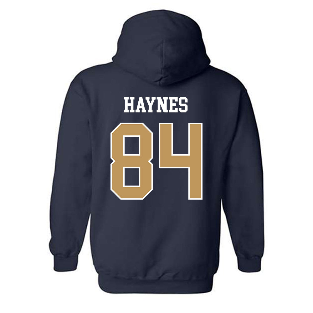Georgia Tech - NCAA Football : Evan Haynes - Classic Shersey Hooded Sweatshirt-1