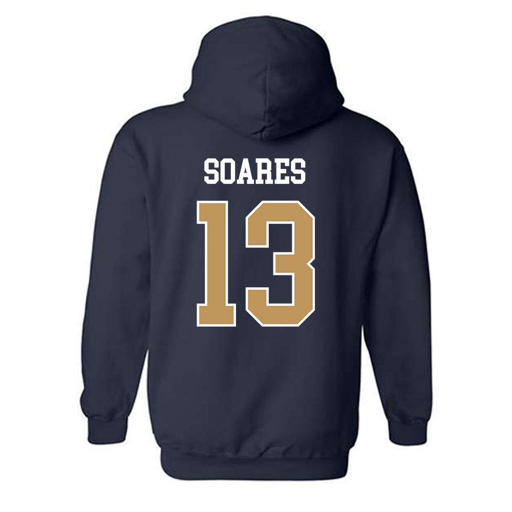 Georgia Tech - NCAA Women's Volleyball : Heloise Soares - Classic Shersey Hooded Sweatshirt-1