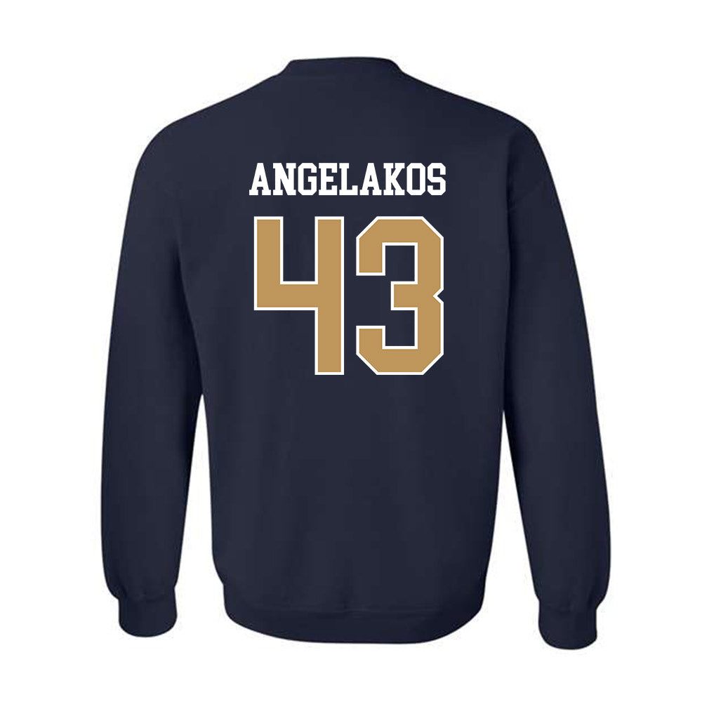 Georgia Tech - NCAA Baseball : Dimitri Angelakos - Classic Shersey Crewneck Sweatshirt-1