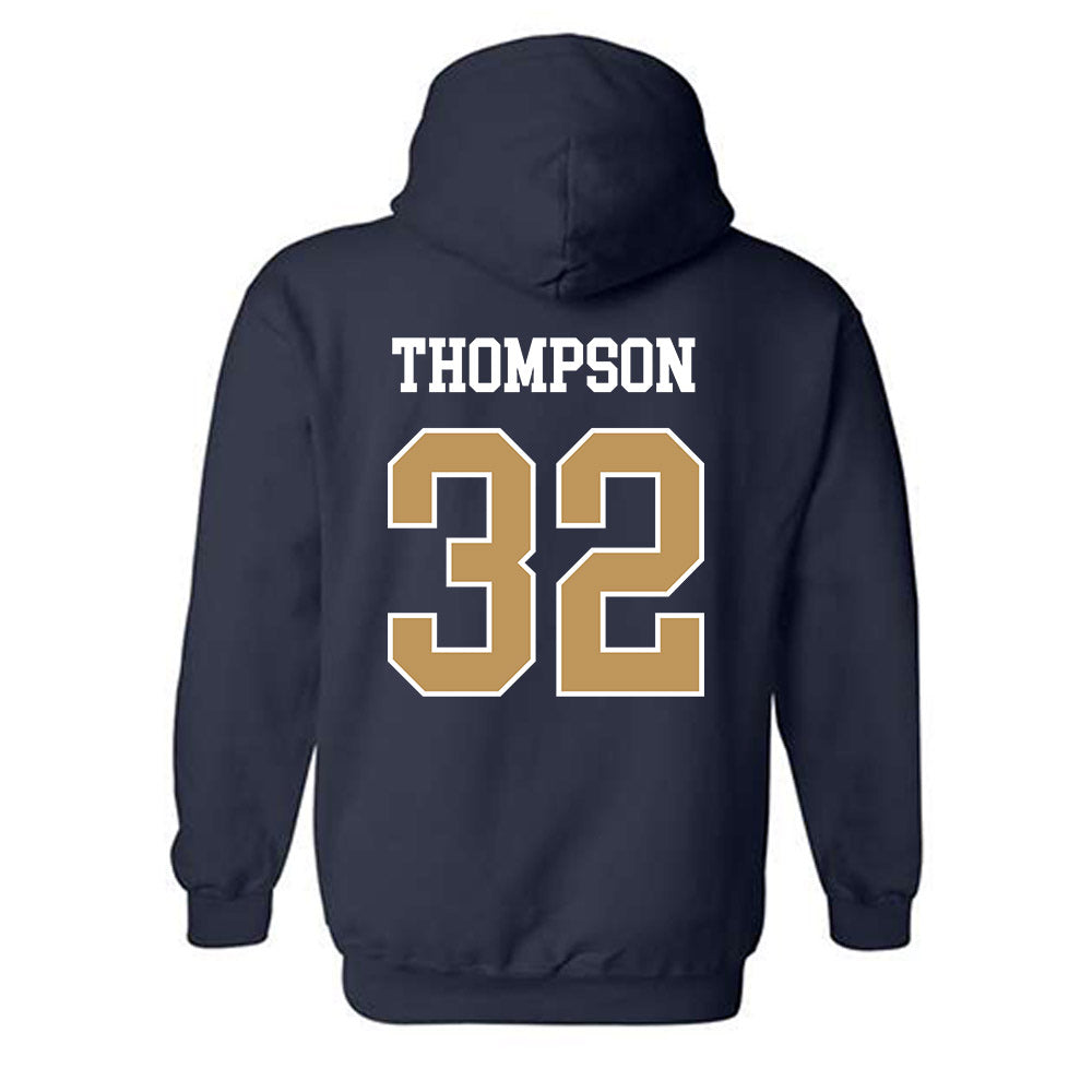 Georgia Tech - NCAA Men's Basketball : Dyllan Thompson - Classic Shersey Hooded Sweatshirt-1