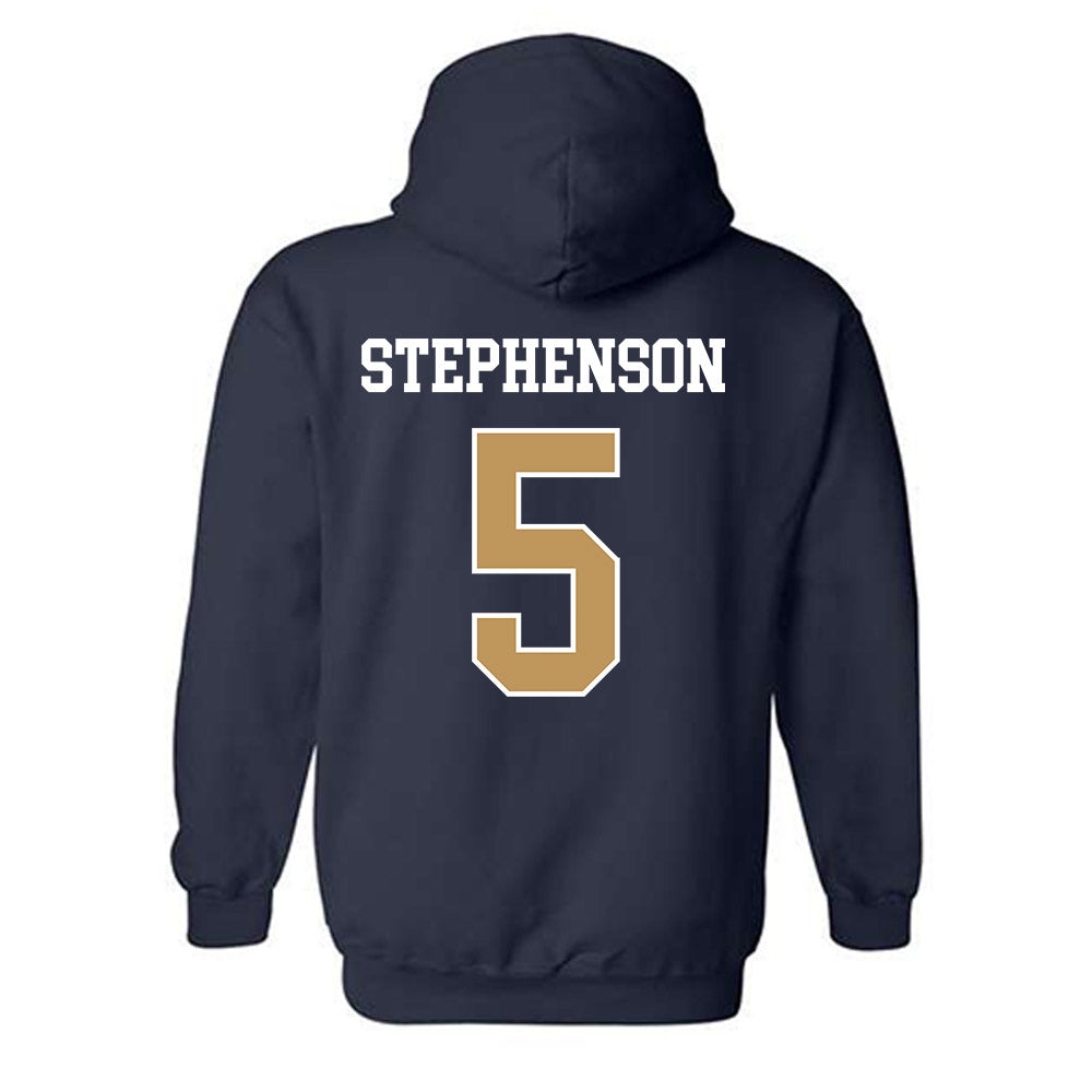 Georgia Tech - NCAA Baseball : Dominic Stephenson - Classic Shersey Hooded Sweatshirt-1