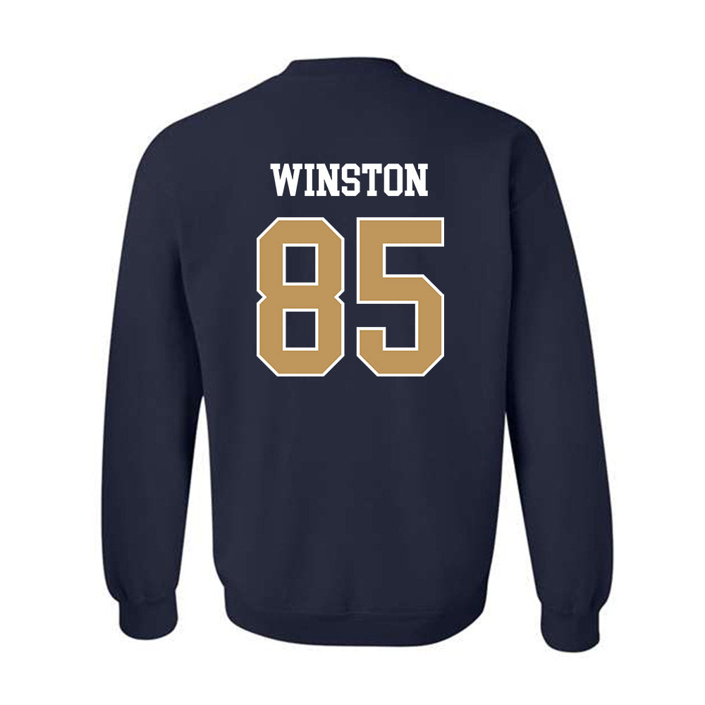 Georgia Tech - NCAA Football : Jj Winston - Classic Shersey Crewneck Sweatshirt-1