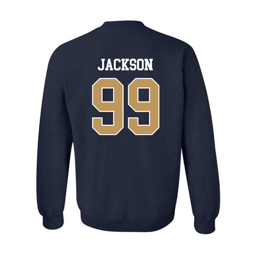 Georgia Tech - NCAA Football : Vincent Jackson - Classic Shersey Crewneck Sweatshirt-1