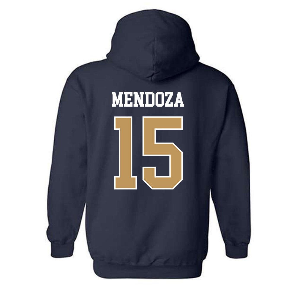 Georgia Tech - NCAA Football : Alberto Mendoza - Classic Shersey Hooded Sweatshirt-1