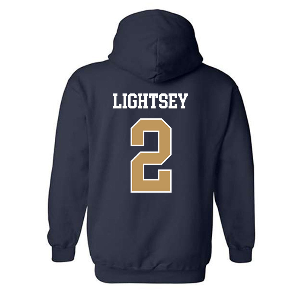 Georgia Tech - NCAA Football : Ej Lightsey - Classic Shersey Hooded Sweatshirt-1