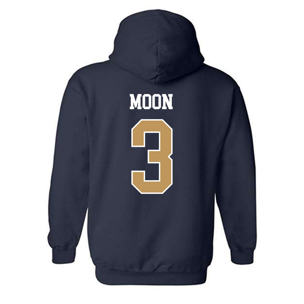 Georgia Tech - NCAA Women's Basketball : Erica Moon - Classic Shersey Hooded Sweatshirt-1