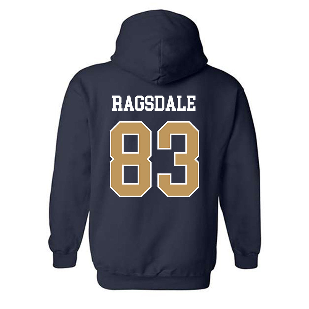 Georgia Tech - NCAA Football : Blake Ragsdale - Classic Shersey Hooded Sweatshirt-1
