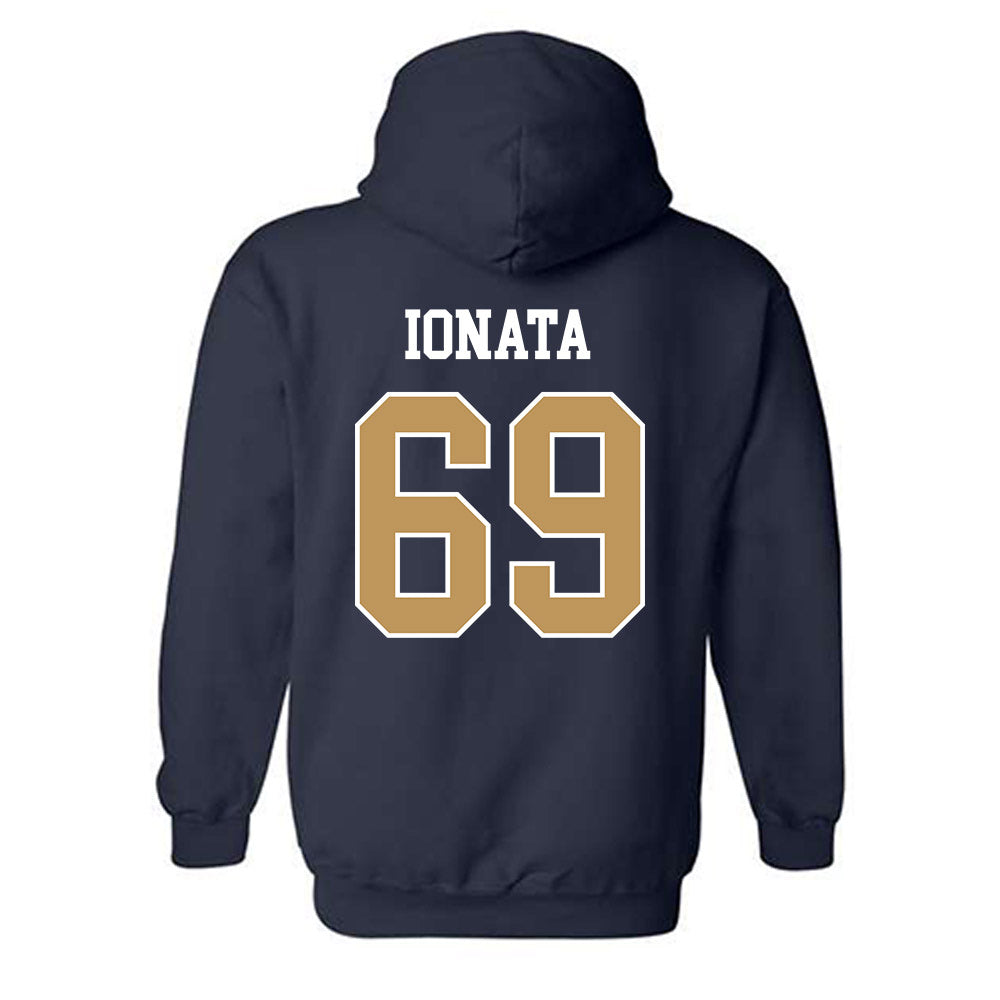 Georgia Tech - NCAA Football : Joseph Ionata - Classic Shersey Hooded Sweatshirt-1