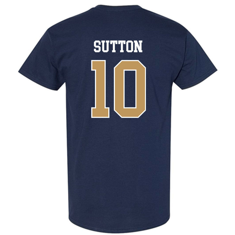 Georgia Tech - NCAA Men's Basketball : Darrions Sutton - Classic Shersey T-Shirt-1
