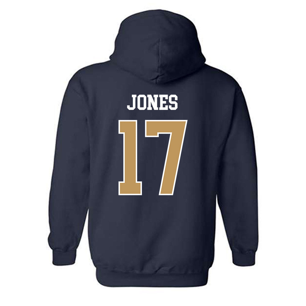 Georgia Tech - NCAA Football : Kealan Jones - Classic Shersey Hooded Sweatshirt-1